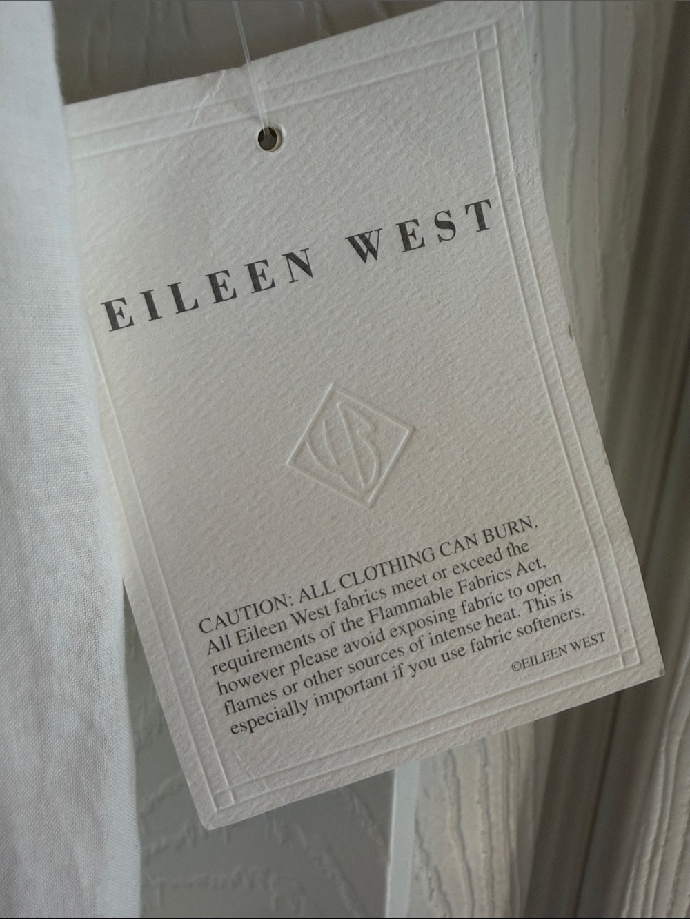 Vintage 90s, Eileen West White Button-Front Long Nightgown with Lace Yoke, Sz S - Picture 4 of 9